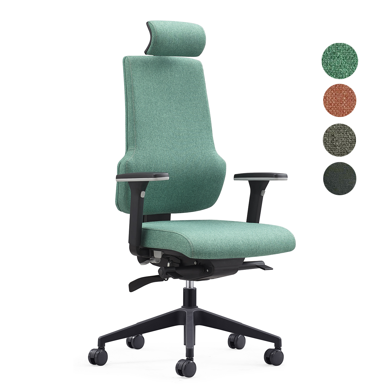 kancelárska stolička Elite F zelená