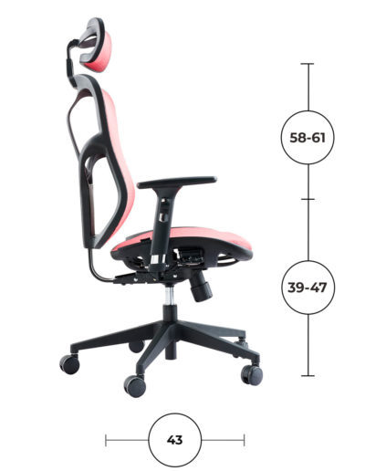 kancelárska stolička MOSH Airflow 526