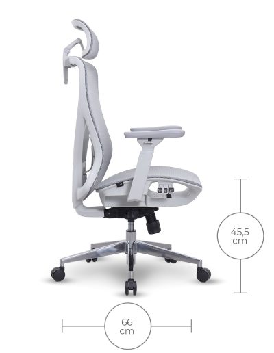 kancelarska stolicka,mosh airflow 650,siva,mosh